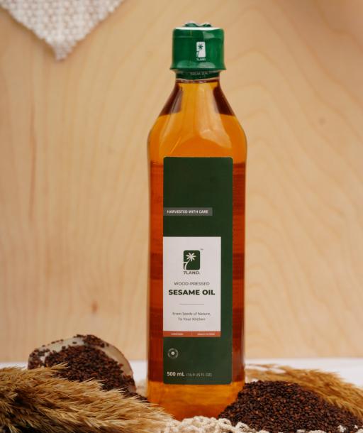 Wood-Pressed Sesame Oil – 500mL