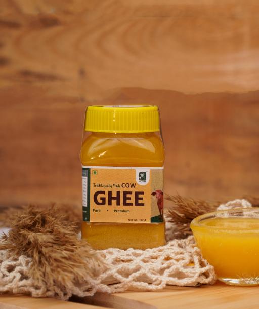 7LAND Cow Ghee, 100ml | Pure, Natural & Healthy | Lab Tested