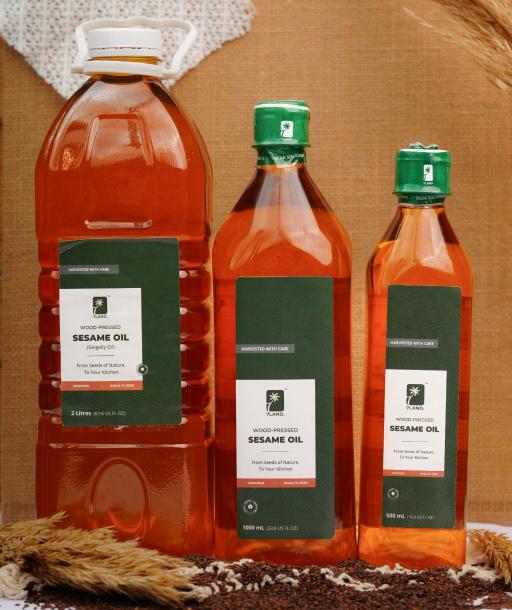 Wood-Pressed Sesame Oil – 5 Litres