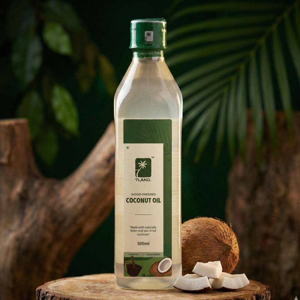 Wood-Pressed Coconut Oil – 500mL