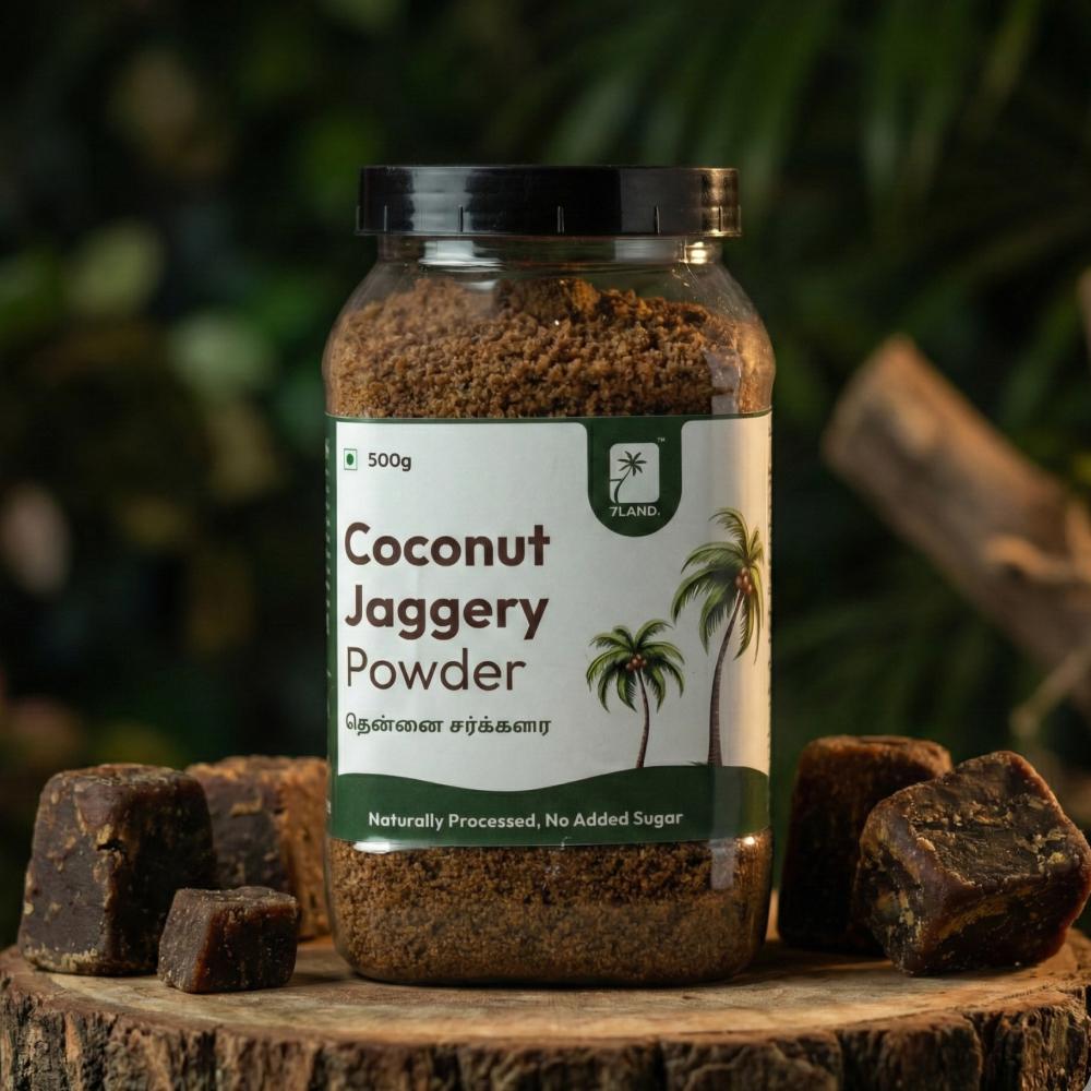 Coconut Jaggery Powder – Natural Sweetener