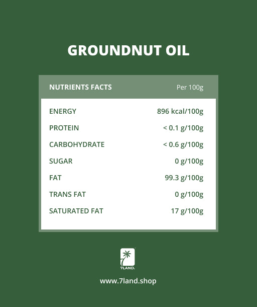Wood-Pressed Groundnut Oil – 7LAND