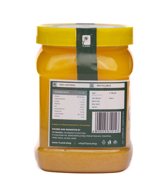 Traditional Cow Ghee – 7LAND