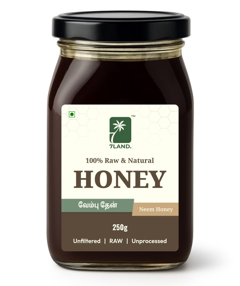 Neem Honey – Raw Herbal Honey 250 g – 7LAND