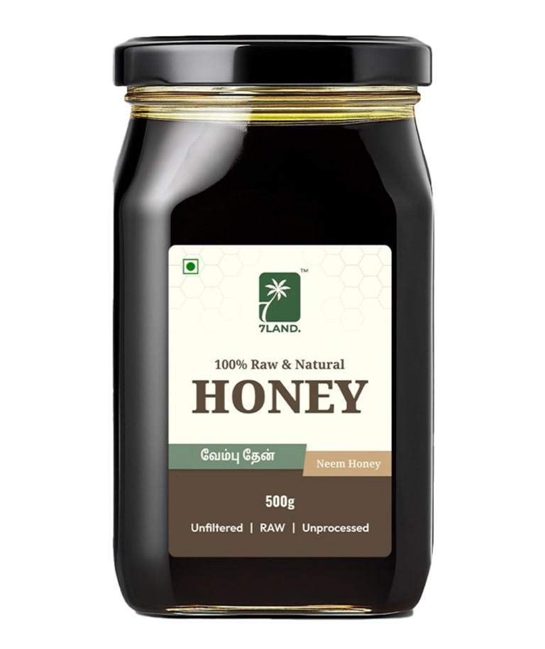 Neem Honey – Raw Herbal Honey 500 g – 7LAND