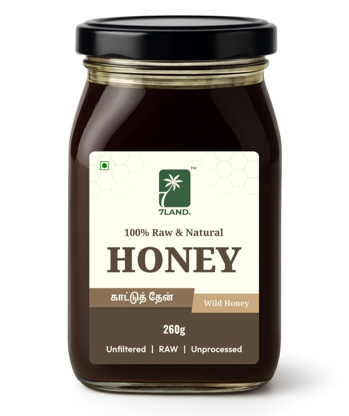 Wild Honey – Pure Forest Honey 260 g – 7LAND