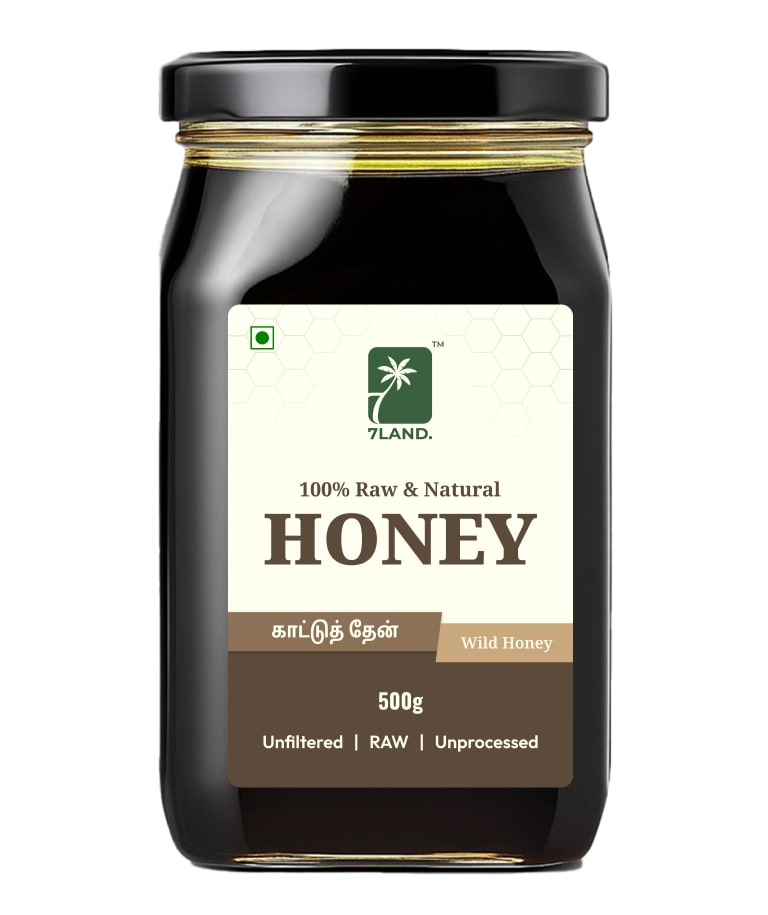 Wild Honey – Pure Forest Honey 500 g – 7LAND